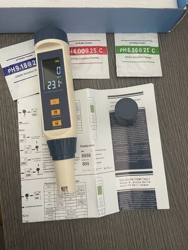 Другая техника для напитков: Suyun keyfiyyətini ölçüb təyin etmək üçün cihaz, 5-i birində Codluğu at lalafo.az — 2 Другая техника для напитков: Suyun keyfiyyətini ölçüb təyin etmək üçün cihaz, 5-i birində Codluğu — 2