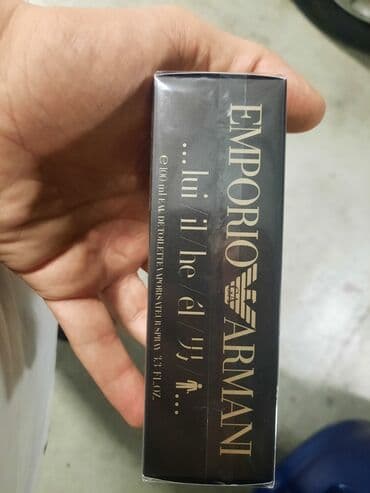 Məhsul: Emporio Armani “He” Eau de Toilette Sprey Həcm: 100 ml (3.3 lalafo.az -da Məhsul: Emporio Armani “He” Eau de Toilette Sprey Həcm: 100 ml (3.3