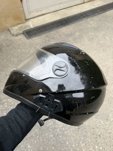 Moto botlar: Qara rəngli tam üzlü motosiklet dəbilqəsi - Korpus: parlaq qara lalafo.az -da — 2 Moto botlar: Qara rəngli tam üzlü motosiklet dəbilqəsi - Korpus: parlaq qara — 2