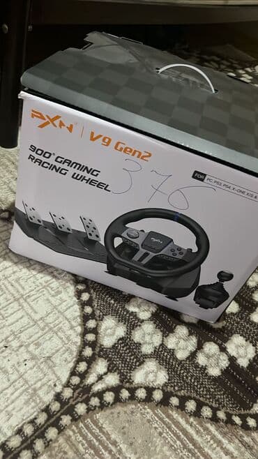 PXN V9 Gen2 oyun sükan dəsti - 900° dönmə bucaqlı yarış sükanı - lalafo.az -da PXN V9 Gen2 oyun sükan dəsti - 900° dönmə bucaqlı yarış sükanı -
