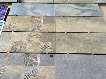 Daşlar və Kabançiklər: Keramika plitələri – müxtəlif dizayn və ölçülərdə dekor-kolleksiya - lalafo.az -da Daşlar və Kabançiklər: Keramika plitələri – müxtəlif dizayn və ölçülərdə dekor-kolleksiya -