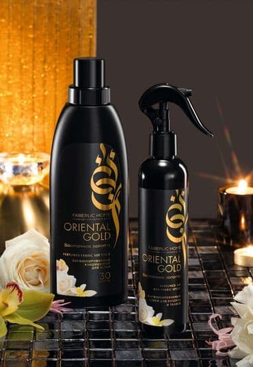 Faberlic Home Oriental Gold – ətirli ev seriyası 1) Oriental Gold lalafo.az -da Faberlic Home Oriental Gold – ətirli ev seriyası 1) Oriental Gold