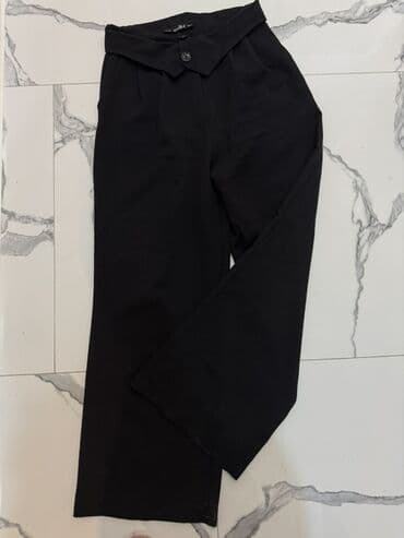 Qadınlar üçün qara dəst Ölçü M-L - Üst: Qara klassik şalvar. Yüksək lalafo.az -da Qadınlar üçün qara dəst Ölçü M-L - Üst: Qara klassik şalvar. Yüksək