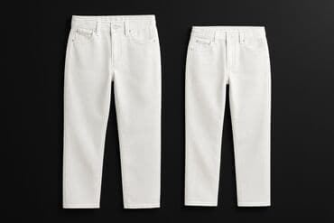 Ağ rəngli 2 ədəd. S və L ölçülərdə qadın cins şalvarları lalafo.az -da Ağ rəngli 2 ədəd. S və L ölçülərdə qadın cins şalvarları