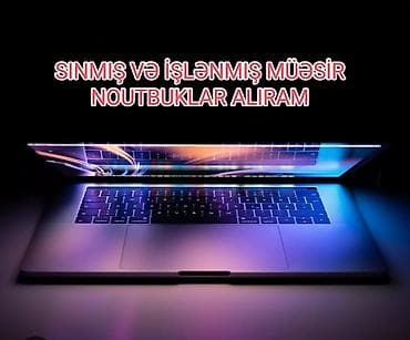 Xidmət: sınmış və işlənmiş müasir noutbukların alışı - Müasir model lalafo.az -da Xidmət: sınmış və işlənmiş müasir noutbukların alışı - Müasir model