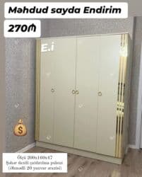 Yeni, Düz dolab, Qarderob, paltar dolabı lalafo.az -da Yeni, Düz dolab, Qarderob, paltar dolabı