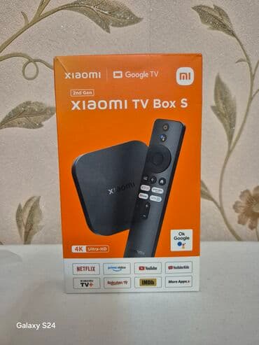 Smart TV boks Xiaomi Google TV lalafo.az -da Smart TV boks Xiaomi Google TV