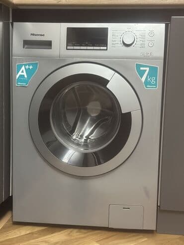 Paltaryuyan maşın Hisense, 7 kq, İşlənmiş, Avtomat, Qurutmasız, Ünvandan götürmə lalafo.az -da Paltaryuyan maşın Hisense, 7 kq, İşlənmiş, Avtomat, Qurutmasız, Ünvandan götürmə