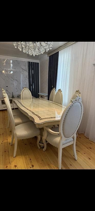 Masa desti 8 stul ilə 900 manat əla vəziyyətdə ünvan Şamaxı. Mətiş lalafo.az -da Masa desti 8 stul ilə 900 manat əla vəziyyətdə ünvan Şamaxı. Mətiş