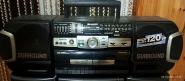 SHARP portativ musiqi mərkəzi – “Surround Sound System”, 120W High lalafo.az -da SHARP portativ musiqi mərkəzi – “Surround Sound System”, 120W High