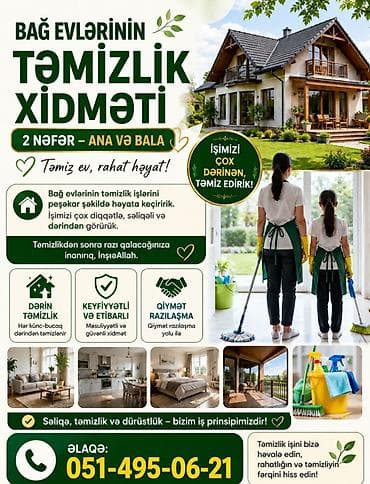 Təmizlik | Mənzillər | Ümumi təmizlik lalafo.az -da Təmizlik | Mənzillər | Ümumi təmizlik