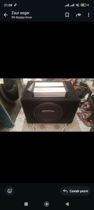Avtomobil üçün səs sistemi komplekti - Subwoofer: Pioneer markalı lalafo.az -da Avtomobil üçün səs sistemi komplekti - Subwoofer: Pioneer markalı