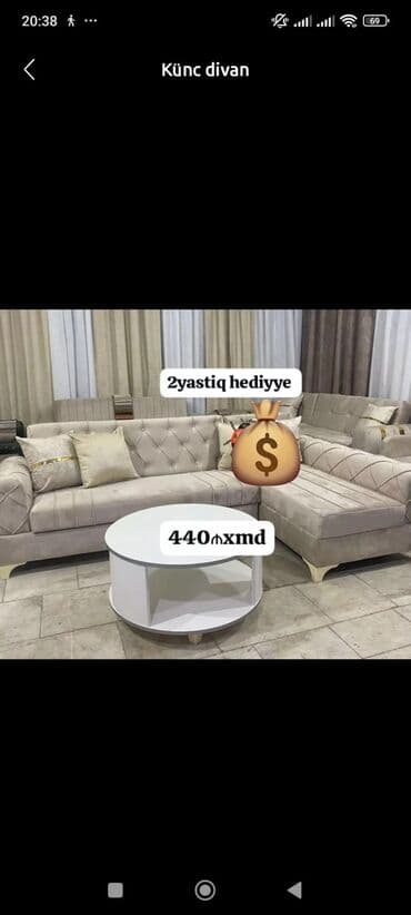 Künc divan, Yeni lalafo.az -da Künc divan, Yeni