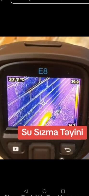 Su sızmasının təyini xidməti - Divar, döşəmə və tavanda gizli lalafo.az -da Su sızmasının təyini xidməti - Divar, döşəmə və tavanda gizli