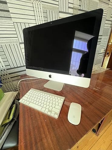 Apple iMac 21.5" All‑in‑One - Ekran: 21.5" genişformat, parlaq panel at lalafo.az Apple iMac 21.5" All‑in‑One - Ekran: 21.5" genişformat, parlaq panel