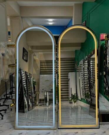 Güzgü Divar üçün, Dekorativ, Arxa işıqlı lalafo.az -da Güzgü Divar üçün, Dekorativ, Arxa işıqlı