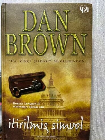 Məhsul: Kitab – “İtirilmiş Simvol” (Dan Brown) Dil: Azərbaycan dili lalafo.az -da Məhsul: Kitab – “İtirilmiş Simvol” (Dan Brown) Dil: Azərbaycan dili