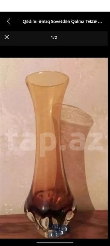 Qədimi Əntiq Sovetdən Qalma TƏZƏ Gözəl MEDUZA Güldan, görünüşü lalafo.az -da Qədimi Əntiq Sovetdən Qalma TƏZƏ Gözəl MEDUZA Güldan, görünüşü