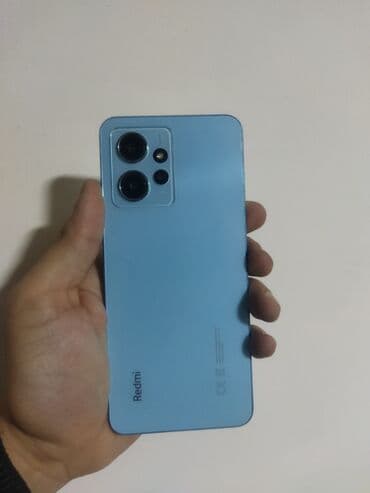 Redmi Note 12, 128 GB, rəng - Göy, Düyməli, Barmaq izi, Simsiz şarj lalafo.az -da Redmi Note 12, 128 GB, rəng - Göy, Düyməli, Barmaq izi, Simsiz şarj