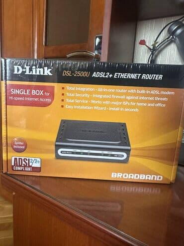 Satılır:İnternet istifadəsi üçün D-Link DSL-2500U,ADSL2+ tipli yeni lalafo.az -da — 1 Satılır:İnternet istifadəsi üçün D-Link DSL-2500U,ADSL2+ tipli yeni — 1