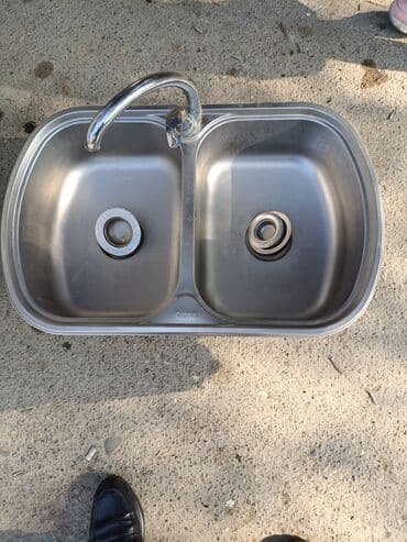 Потолок: Кухонная мойка, Без шкафа, Нержавейка at lalafo.az — 2 Потолок: Кухонная мойка, Без шкафа, Нержавейка — 2