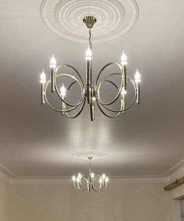 Çılçıraq, 8 lampa, Metal lalafo.az -da Çılçıraq, 8 lampa, Metal