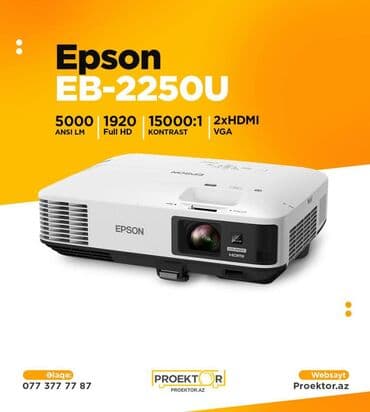 Yeni Portativ Proyektor Epson, Ödənişli çatdırılma lalafo.az -da Yeni Portativ Proyektor Epson, Ödənişli çatdırılma
