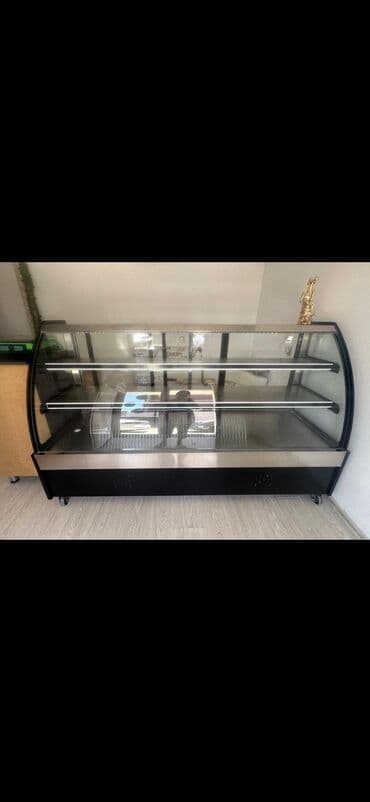 Şirniyyat vitrini işlənməyib yenidir. Ölçü: 2 metr uzunu, 1.20 lalafo.az -da Şirniyyat vitrini işlənməyib yenidir. Ölçü: 2 metr uzunu, 1.20