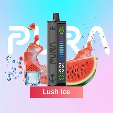 PURA Lush Ice birdəfəlik vape - Dad: sərinləşdirici qarpız (Lush Ice) lalafo.az -da PURA Lush Ice birdəfəlik vape - Dad: sərinləşdirici qarpız (Lush Ice)