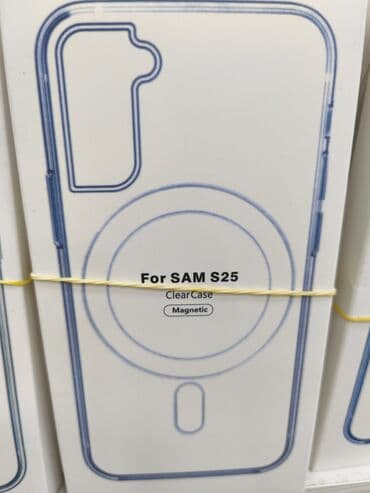 Məhsul: “ClearCase Magnetic” şəffaf telefon qabı – SAM S25 üçün - lalafo.az -da Məhsul: “ClearCase Magnetic” şəffaf telefon qabı – SAM S25 üçün -