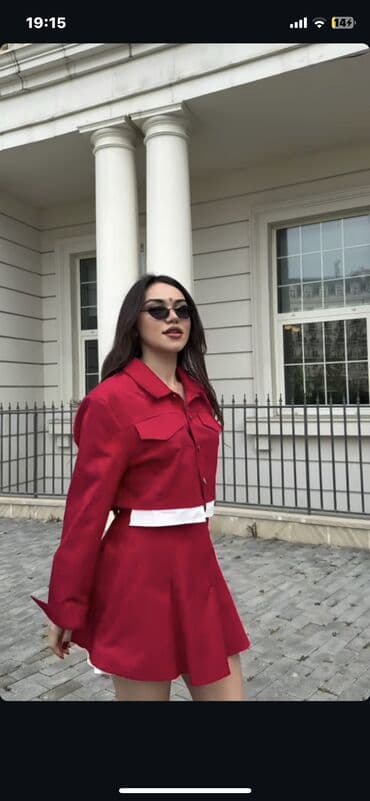 ✨ Qırmızı dəst satılır (ətək + üst geyim) ✨ 👗 Dəblidir, çox az lalafo.az -da ✨ Qırmızı dəst satılır (ətək + üst geyim) ✨ 👗 Dəblidir, çox az