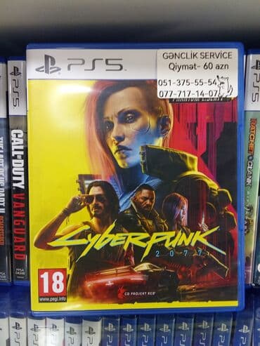 Cyberpunk 2077, Qarışıq janr, Disk, PS5 (Sony PlayStation 5) lalafo.az -da Cyberpunk 2077, Qarışıq janr, Disk, PS5 (Sony PlayStation 5)