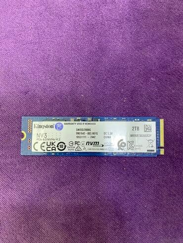 Daxili SSD disk Kingston, 2 TB, M.2, İşlənmiş lalafo.az -da Daxili SSD disk Kingston, 2 TB, M.2, İşlənmiş