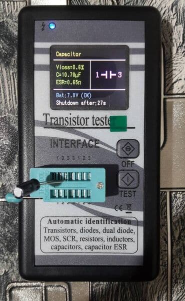 M328 Tranzistor Yoxlama Cihazı – NPN, PNP tranzistorları, diod lalafo.az -da M328 Tranzistor Yoxlama Cihazı – NPN, PNP tranzistorları, diod