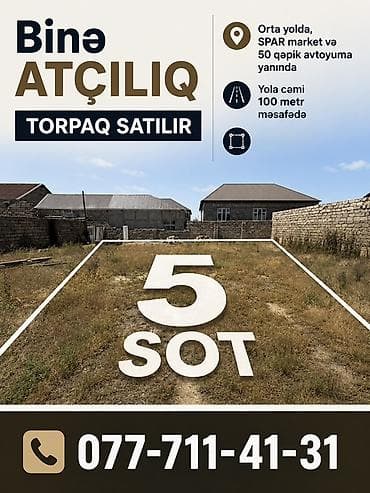 5 sot, Tikinti lalafo.az -da 5 sot, Tikinti