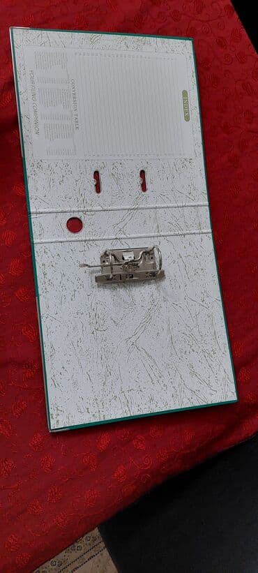 A4 ölçülü qovluq – metal lever arxivinqləmə mexanizmi ilə. - 2 halqalı lalafo.az -da A4 ölçülü qovluq – metal lever arxivinqləmə mexanizmi ilə. - 2 halqalı