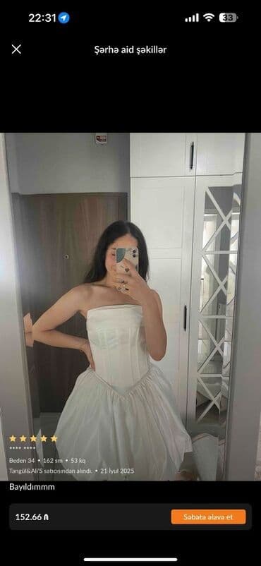 Ziyafət donu, Mini, S lalafo.az -da Ziyafət donu, Mini, S