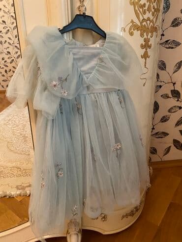 Məhsul: Qız uşağı üçün ziyafət/gecəlik paltar - Rəng: Açıq mavi lalafo.az -da Məhsul: Qız uşağı üçün ziyafət/gecəlik paltar - Rəng: Açıq mavi