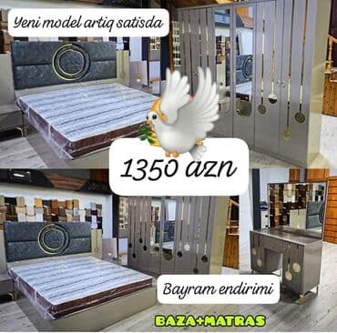 İkinəfərlik çarpayı, Dolab, Termo, 2 tumba, Yeni lalafo.az -da İkinəfərlik çarpayı, Dolab, Termo, 2 tumba, Yeni