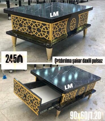 Jurnal masası, Transformer, Mərmər, Dördbucaq masa lalafo.az -da Jurnal masası, Transformer, Mərmər, Dördbucaq masa