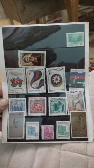 Məhsul: Azərbaycan poçt markaları kolleksiyası Təsvir: - Fərqli lalafo.az -da Məhsul: Azərbaycan poçt markaları kolleksiyası Təsvir: - Fərqli