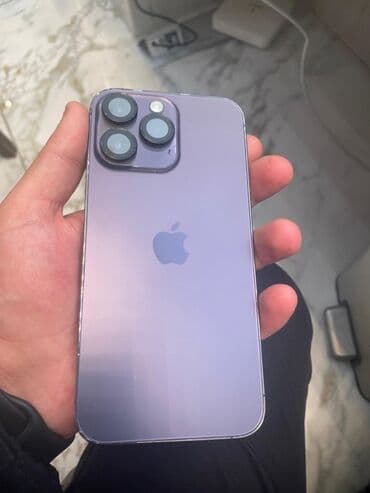 IPhone 14 Pro Max, 128 GB, Deep Purple, Face ID lalafo.az -da IPhone 14 Pro Max, 128 GB, Deep Purple, Face ID