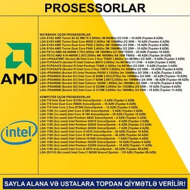 Prosessor Intel Core i7 PROSESSORLAR, İşlənmiş lalafo.az -da Prosessor Intel Core i7 PROSESSORLAR, İşlənmiş