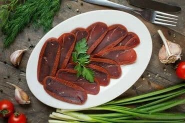 Соления: Basturma – ənənəvi ədviyyatlı quru ət - Mal ətindən hazırlanan at lalafo.az — 4 Соления: Basturma – ənənəvi ədviyyatlı quru ət - Mal ətindən hazırlanan — 4