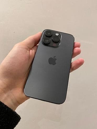 IPhone 14 Pro, 128 GB, Qara, Face ID lalafo.az -da IPhone 14 Pro, 128 GB, Qara, Face ID