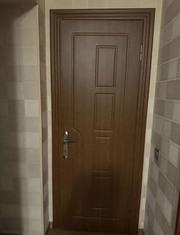 Taxta giriş/interyer qapısı - Material: ağac əsaslı (qoz rəngli lalafo.az -da Taxta giriş/interyer qapısı - Material: ağac əsaslı (qoz rəngli