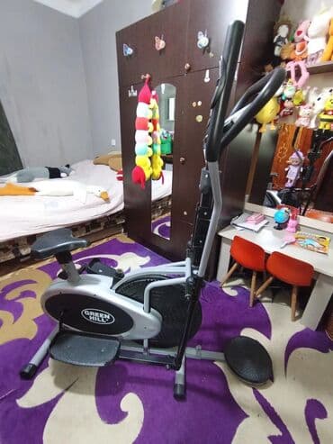 Шлемы: Green Hill elliptik/trenajor velosiped - 2‑in‑1 dizayn: elliptik at lalafo.az — 8 Шлемы: Green Hill elliptik/trenajor velosiped - 2‑in‑1 dizayn: elliptik — 8