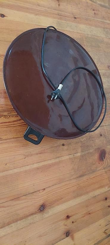 Elektriklə işləyən sac/çəkic tava - Dairəvi elektrikli sac – plitə lalafo.az -da Elektriklə işləyən sac/çəkic tava - Dairəvi elektrikli sac – plitə