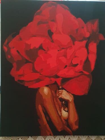 Əl isı, kətan uzərində akril boya ilə cəkılib, ручная работален lalafo.az -da Əl isı, kətan uzərində akril boya ilə cəkılib, ручная работален