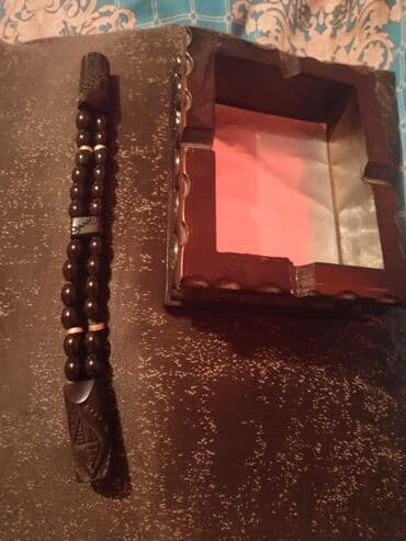 Əl işi təsbeh və kül qabısı zonda düzəlib ikisi bir yerdə 30 azn ayrı lalafo.az -da Əl işi təsbeh və kül qabısı zonda düzəlib ikisi bir yerdə 30 azn ayrı